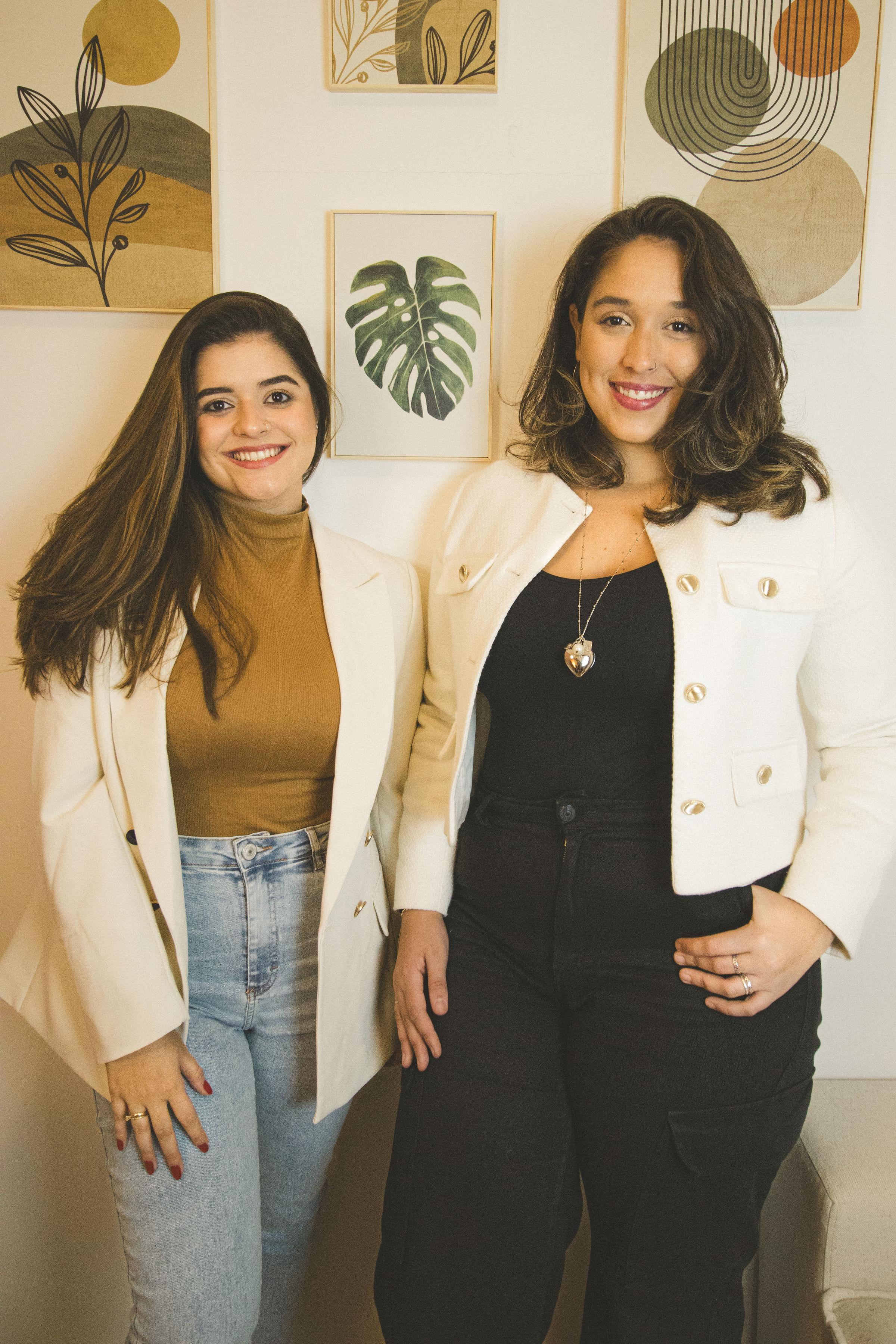 Anna Lívia Magalhães e Luciana Becker, psicólogas fundadoras da Clínica Luna